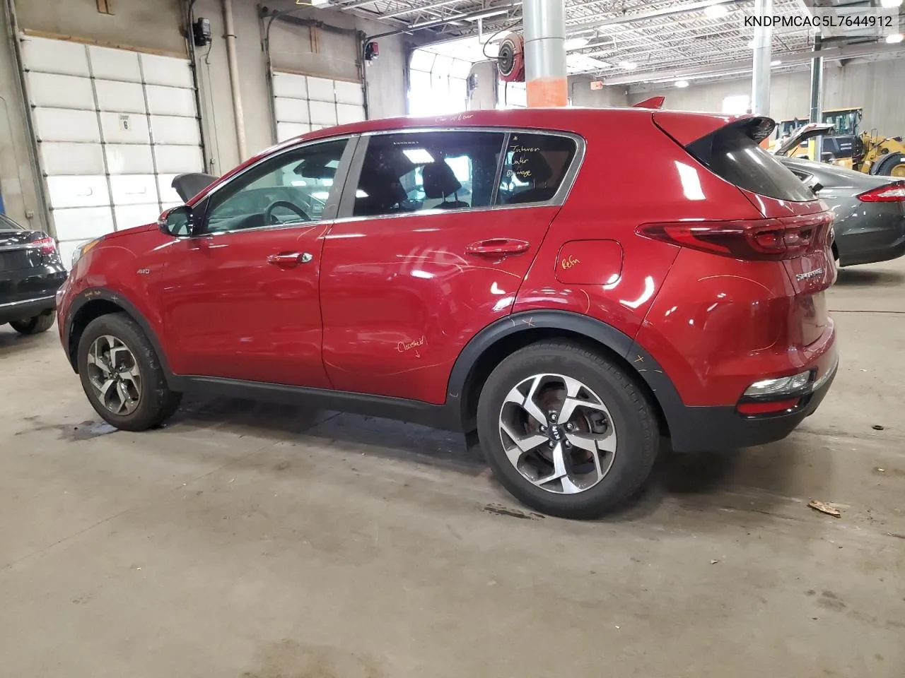 2020 Kia Sportage Lx VIN: KNDPMCAC5L7644912 Lot: 67234964