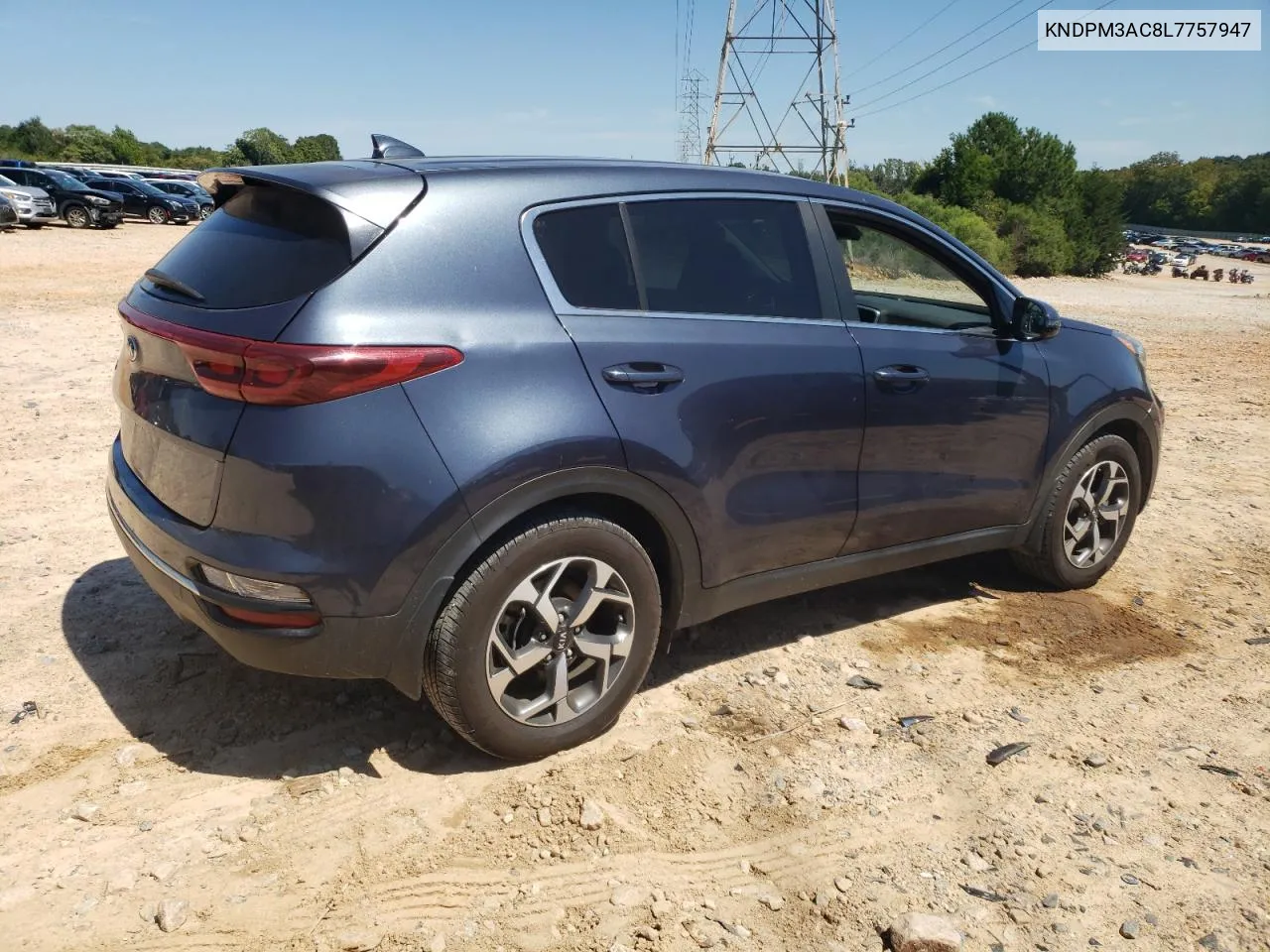 2020 Kia Sportage Lx VIN: KNDPM3AC8L7757947 Lot: 67269794