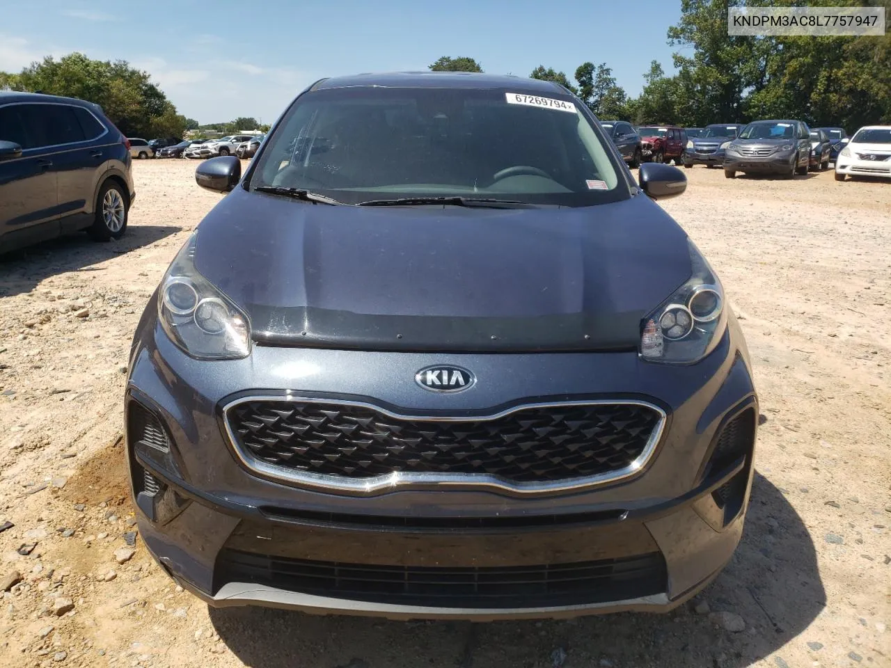 2020 Kia Sportage Lx VIN: KNDPM3AC8L7757947 Lot: 67269794