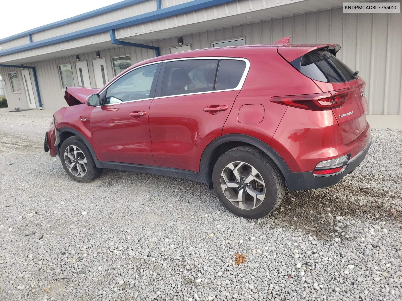 2020 Kia Sportage Lx VIN: KNDPMCAC8L7755020 Lot: 67277164