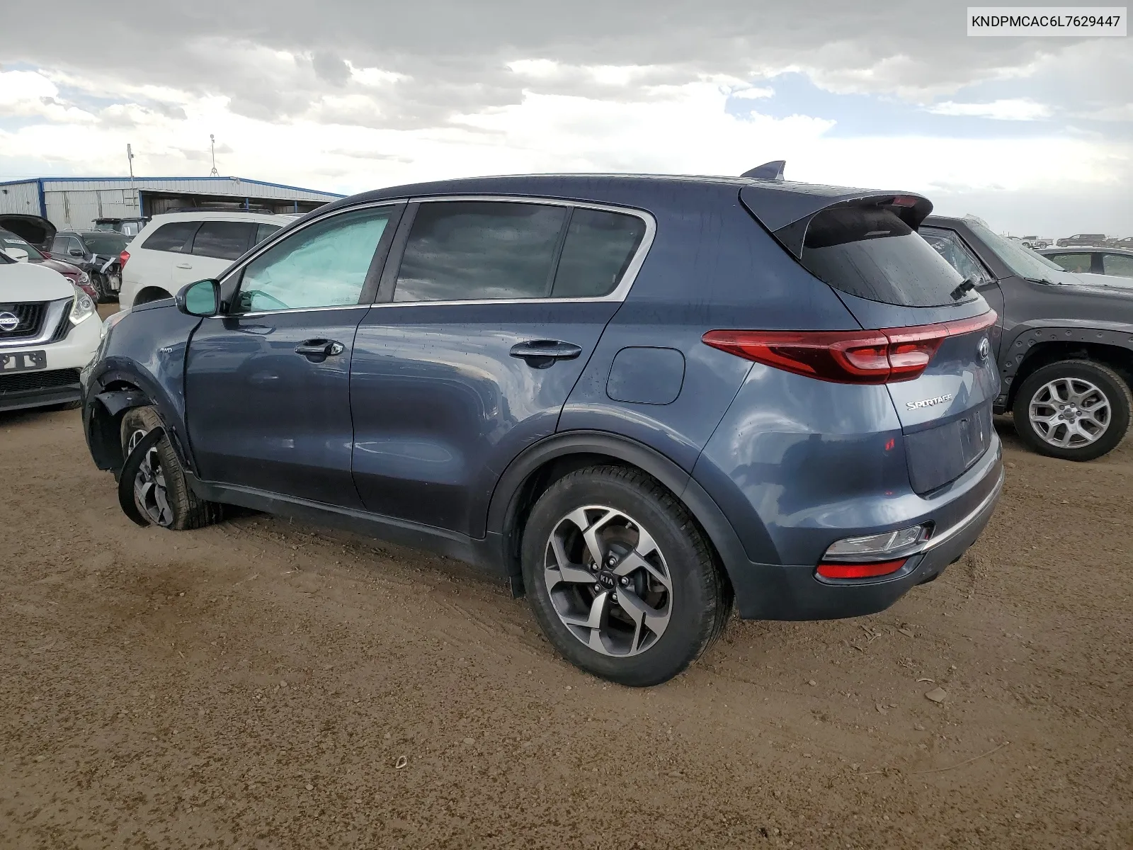 2020 Kia Sportage Lx VIN: KNDPMCAC6L7629447 Lot: 67319924