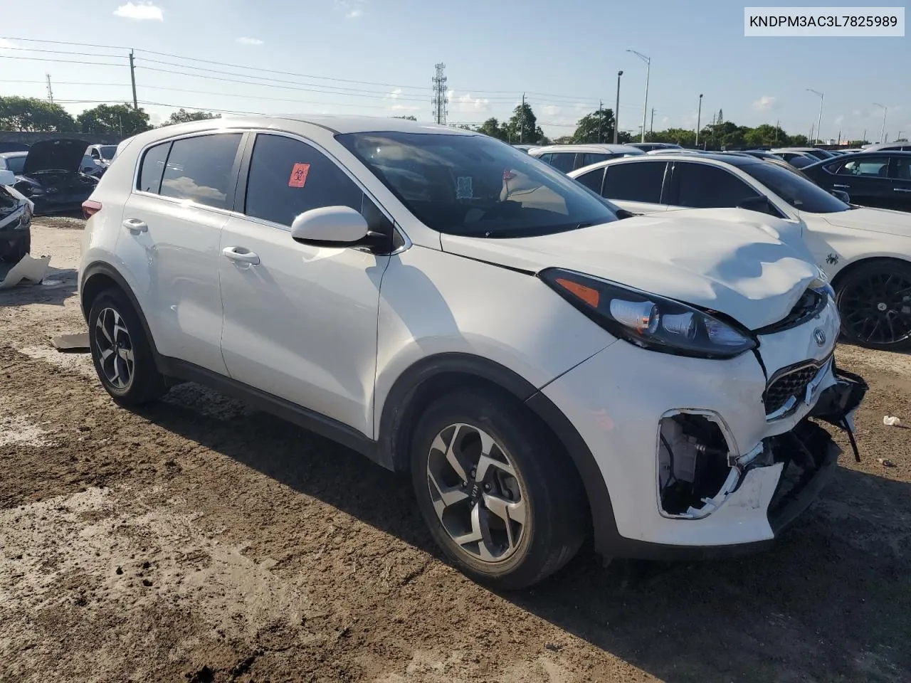 2020 Kia Sportage Lx VIN: KNDPM3AC3L7825989 Lot: 67475494