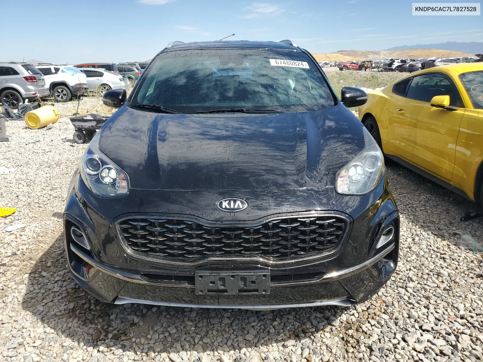 2020 Kia Sportage S VIN: KNDP6CAC7L7827528 Lot: 67480824