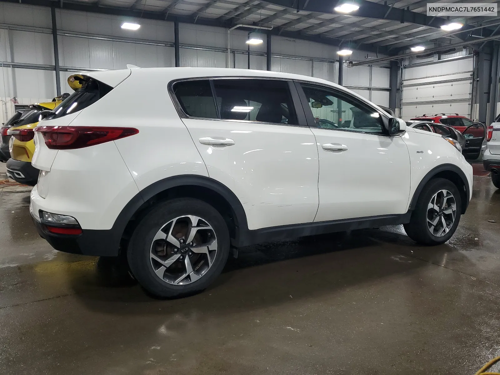 2020 Kia Sportage Lx VIN: KNDPMCAC7L7651442 Lot: 67507474