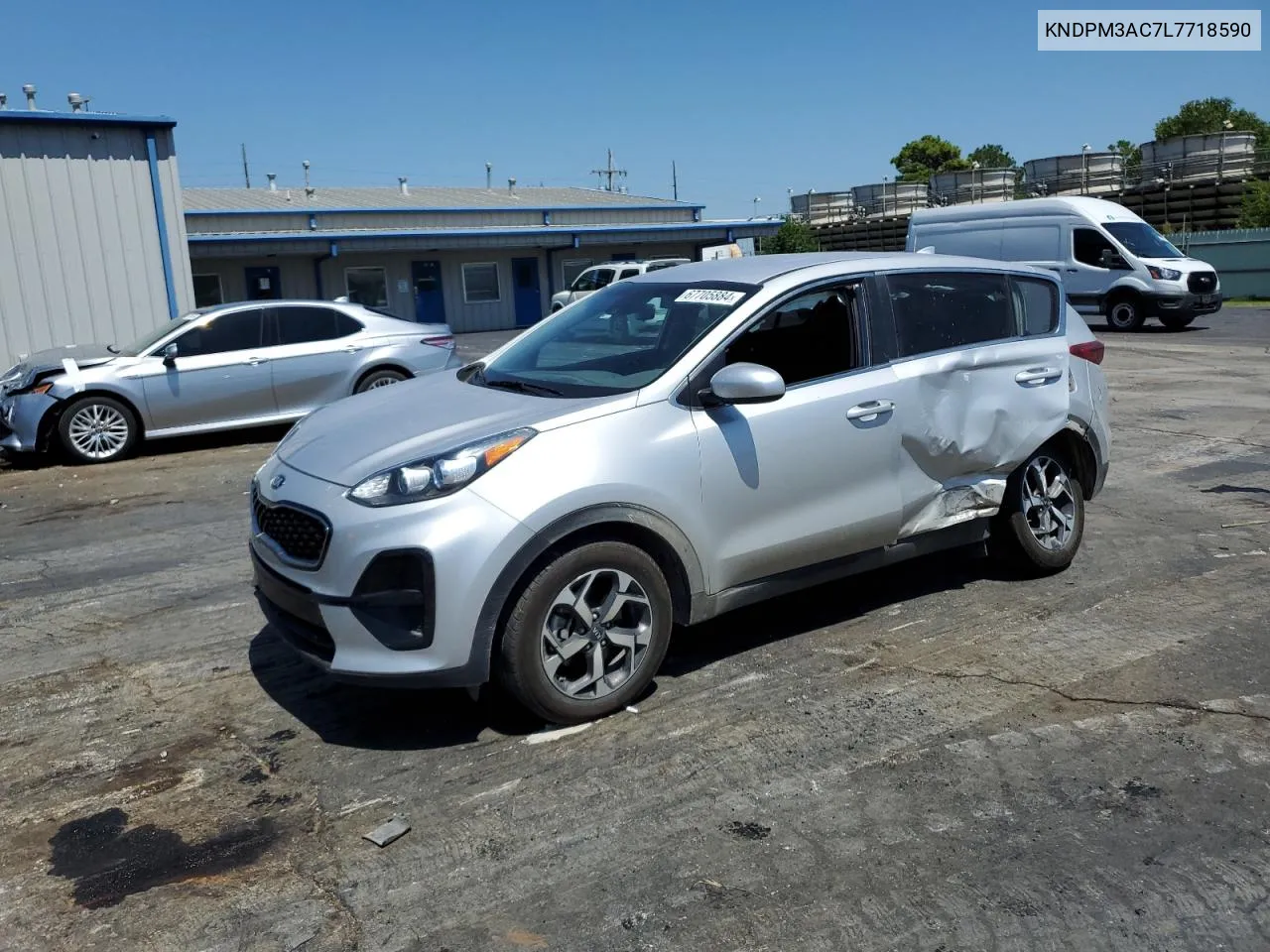 2020 Kia Sportage Lx VIN: KNDPM3AC7L7718590 Lot: 67705884