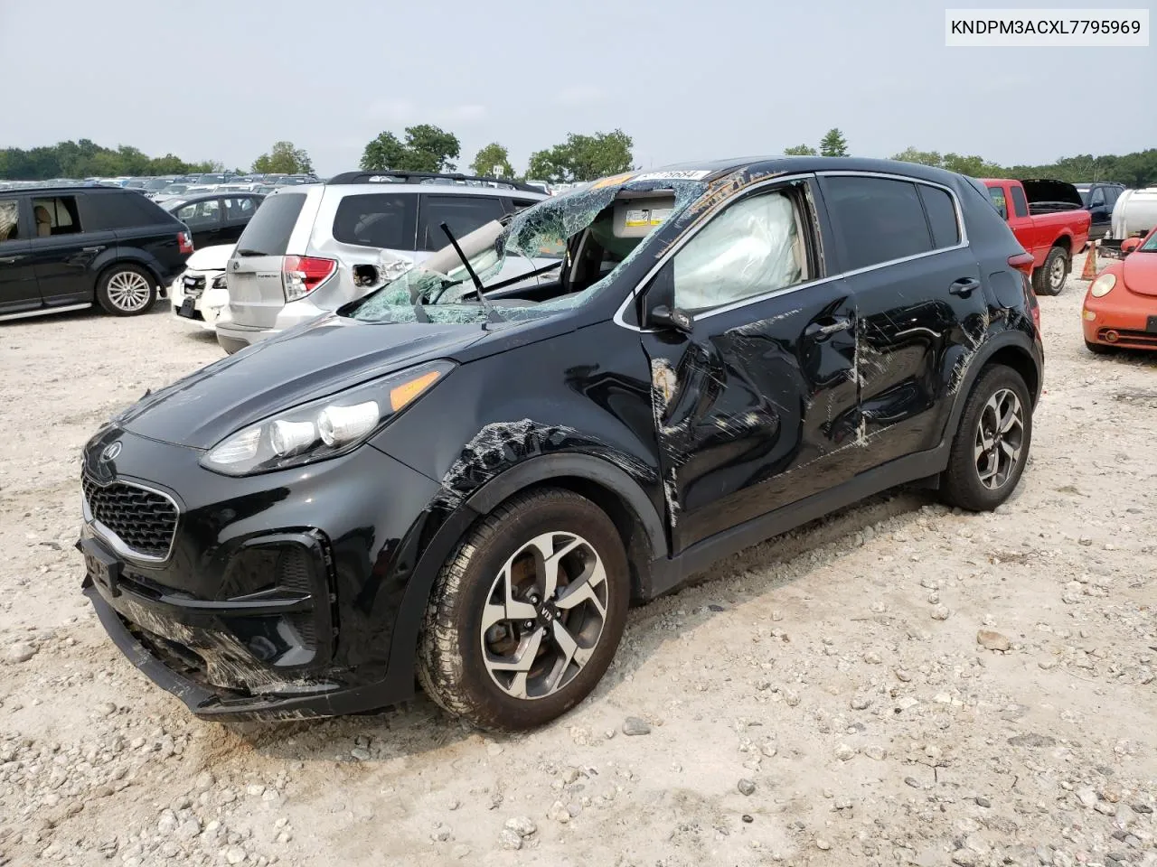 2020 Kia Sportage Lx VIN: KNDPM3ACXL7795969 Lot: 67778684