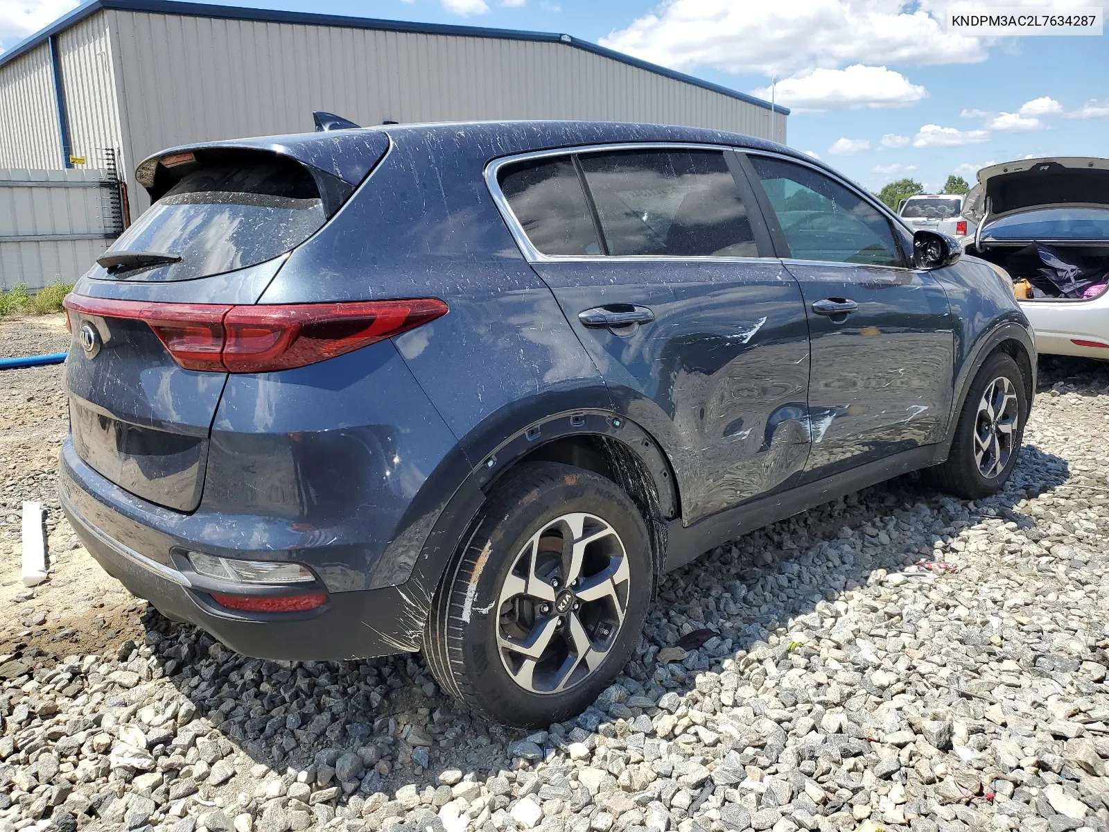 2020 Kia Sportage Lx VIN: KNDPM3AC2L7634287 Lot: 67911734