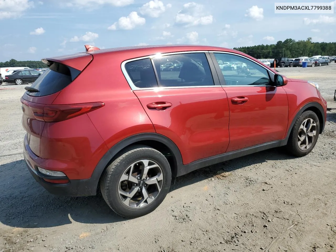 2020 Kia Sportage Lx VIN: KNDPM3ACXL7799388 Lot: 68019304