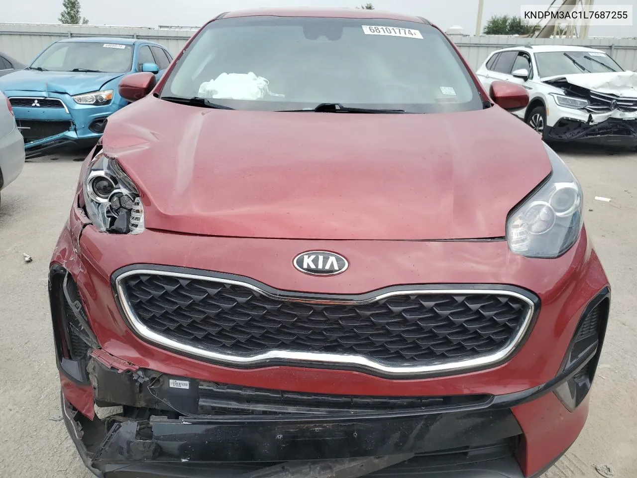 KNDPM3AC1L7687255 2020 Kia Sportage Lx