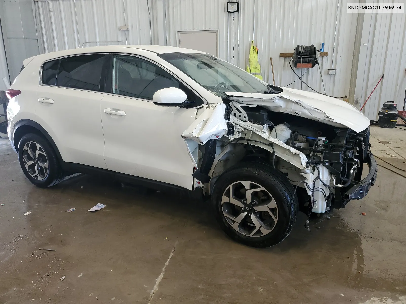 2020 Kia Sportage Lx VIN: KNDPMCAC1L7696974 Lot: 68126724