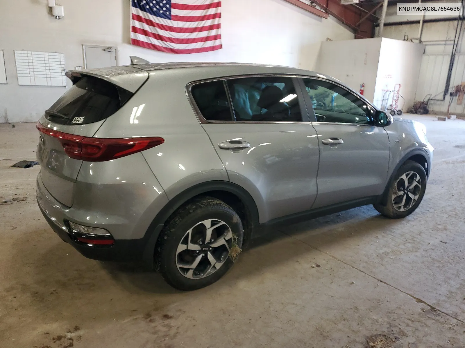 2020 Kia Sportage Lx VIN: KNDPMCAC8L7664636 Lot: 68242844