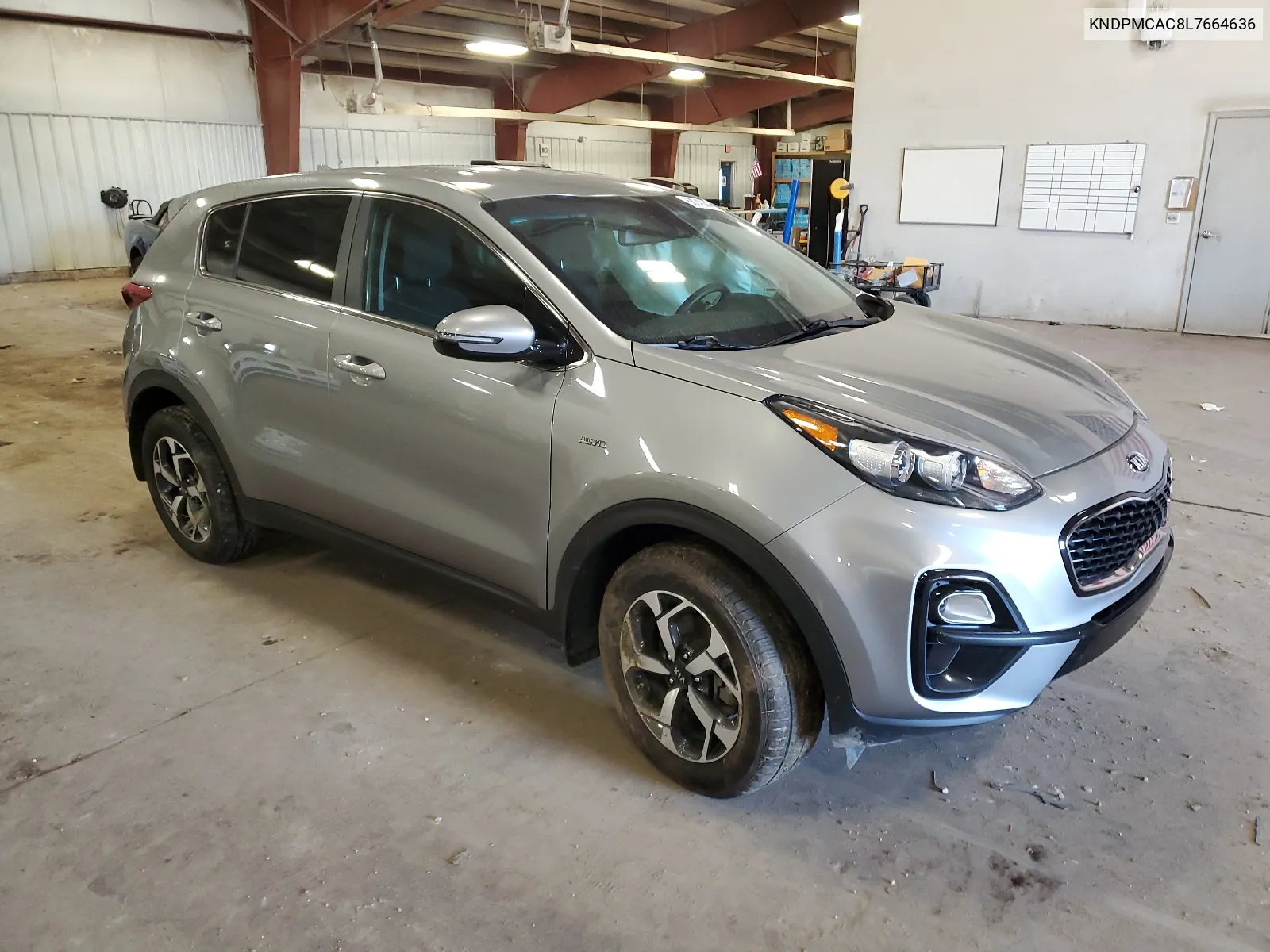 2020 Kia Sportage Lx VIN: KNDPMCAC8L7664636 Lot: 68242844