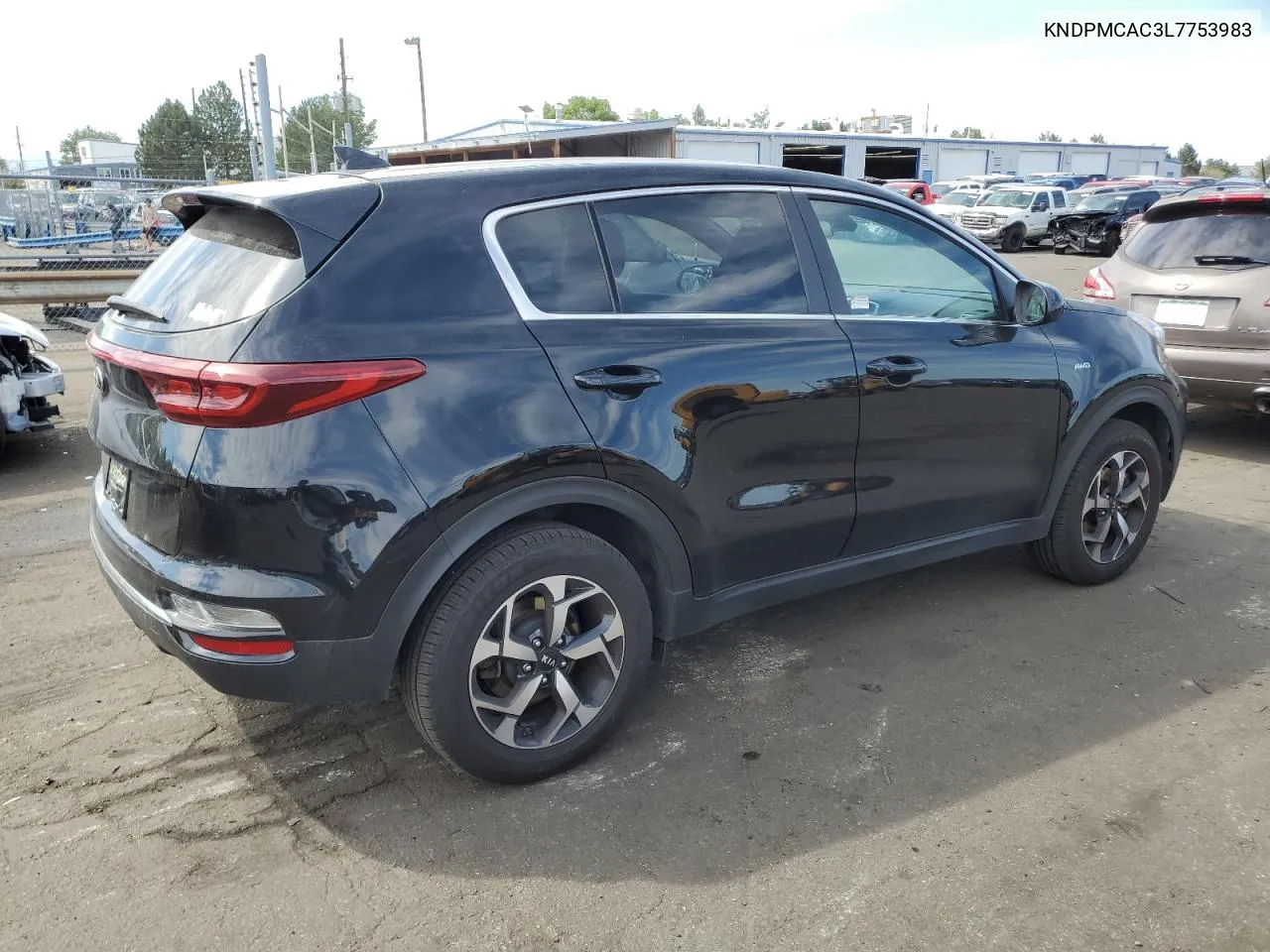 2020 Kia Sportage Lx VIN: KNDPMCAC3L7753983 Lot: 68346494