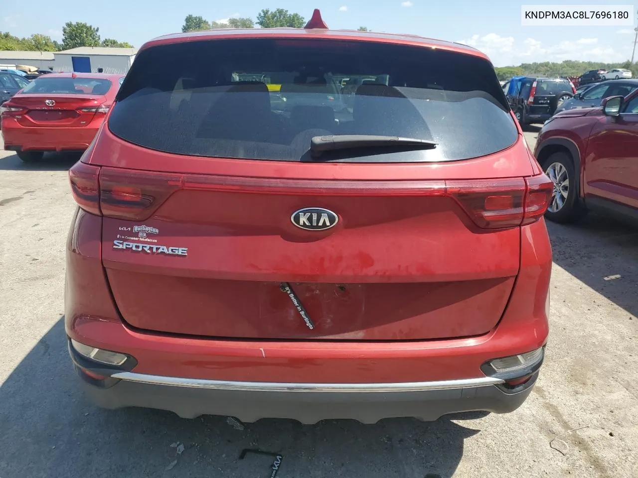 KNDPM3AC8L7696180 2020 Kia Sportage Lx