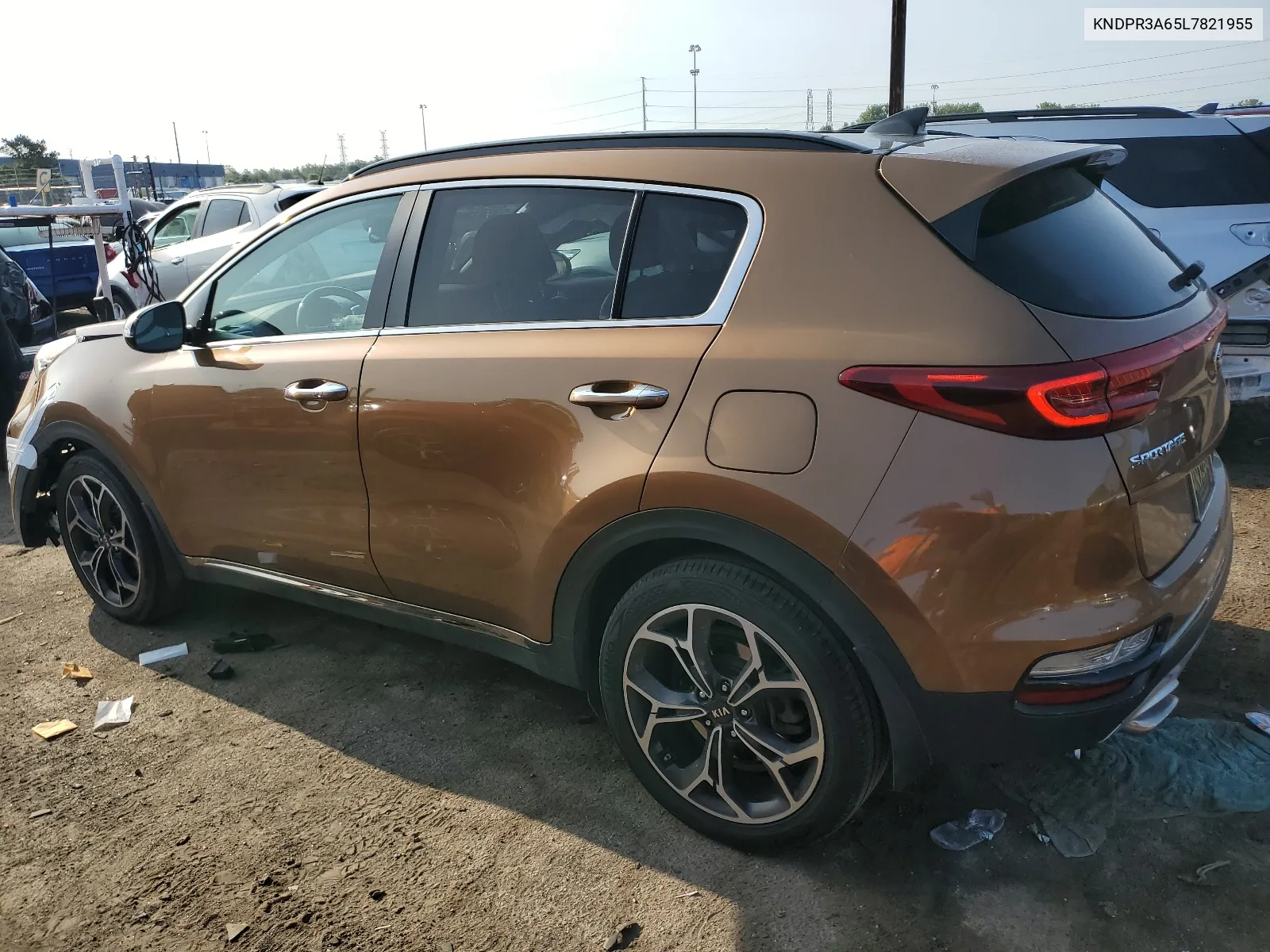 2020 Kia Sportage Sx VIN: KNDPR3A65L7821955 Lot: 68503204