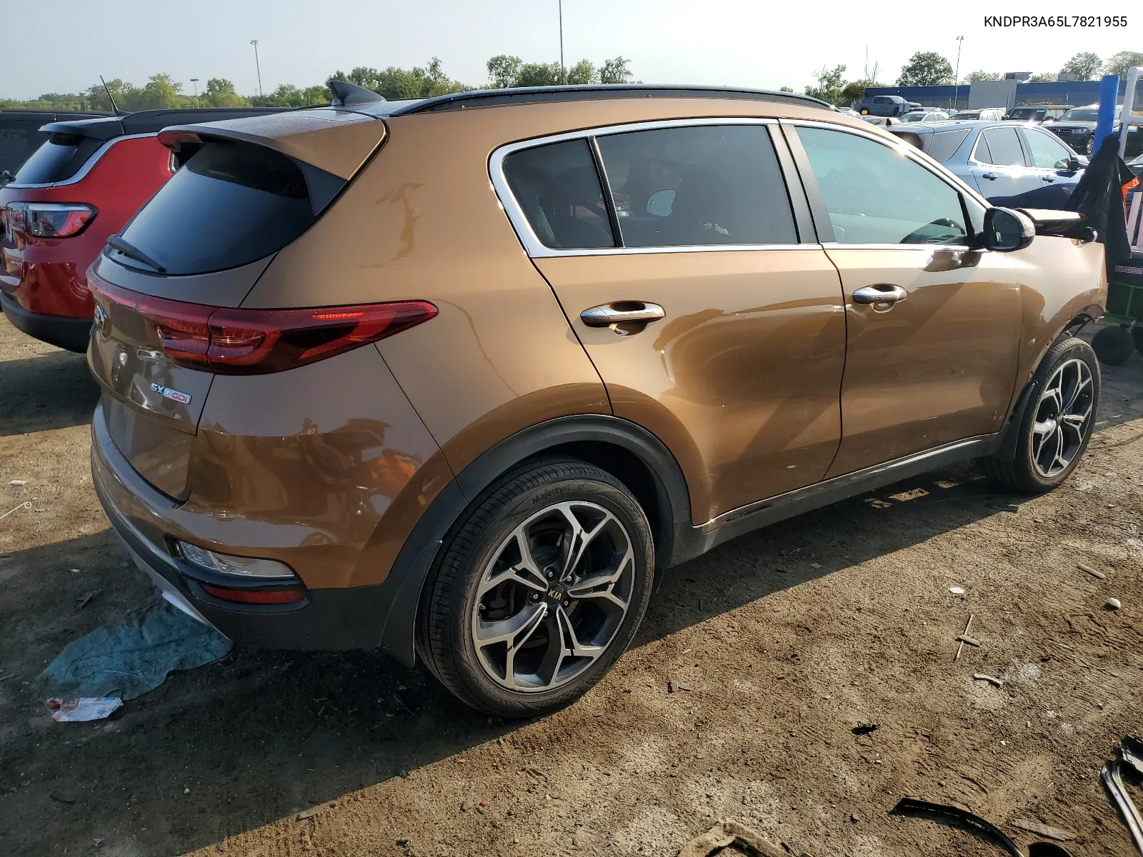 2020 Kia Sportage Sx VIN: KNDPR3A65L7821955 Lot: 68503204