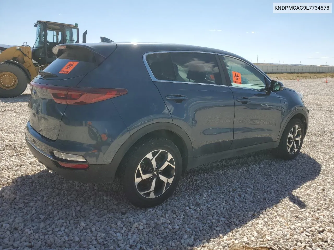 2020 Kia Sportage Lx VIN: KNDPMCAC9L7734578 Lot: 68535694