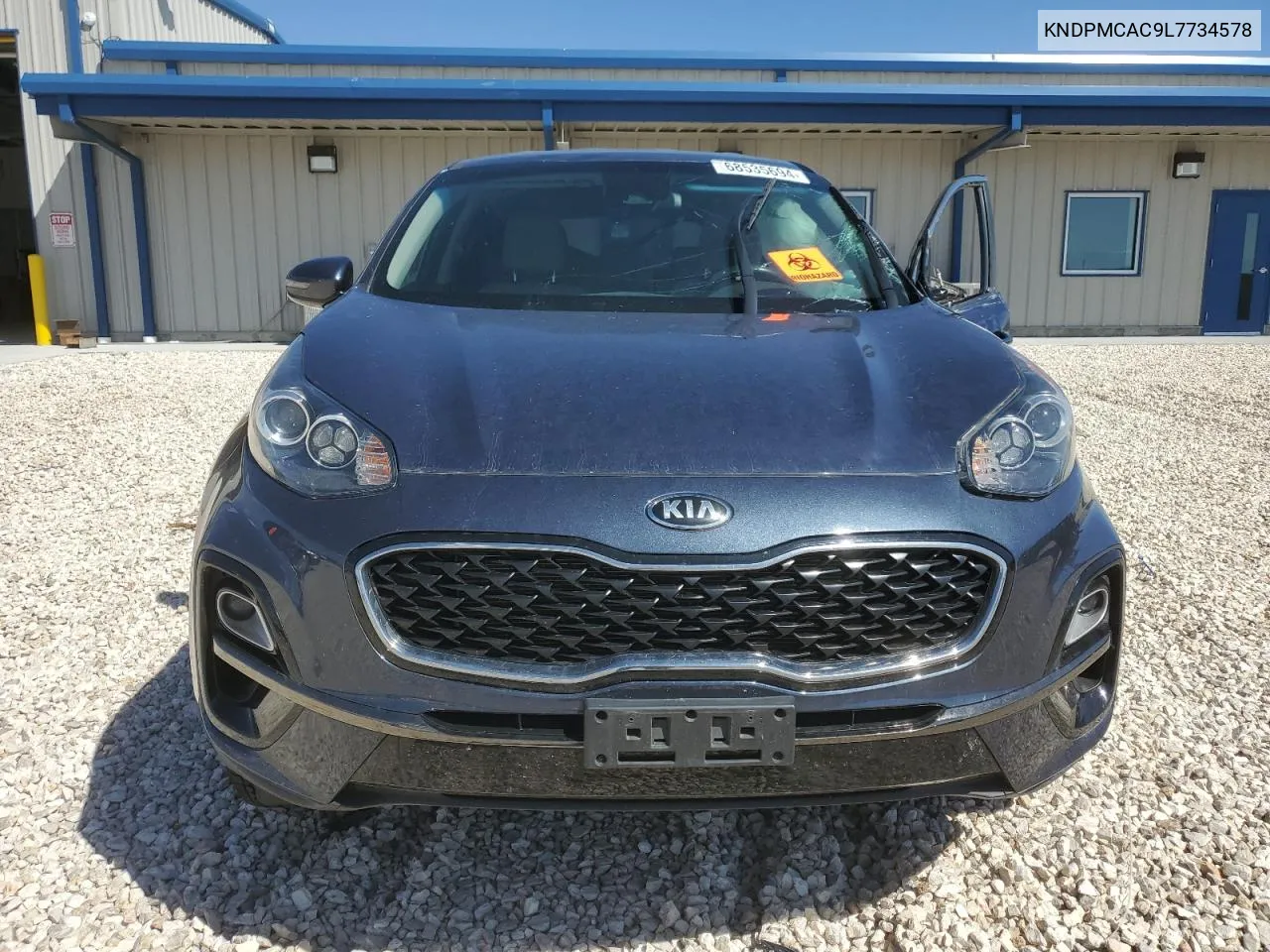 2020 Kia Sportage Lx VIN: KNDPMCAC9L7734578 Lot: 68535694