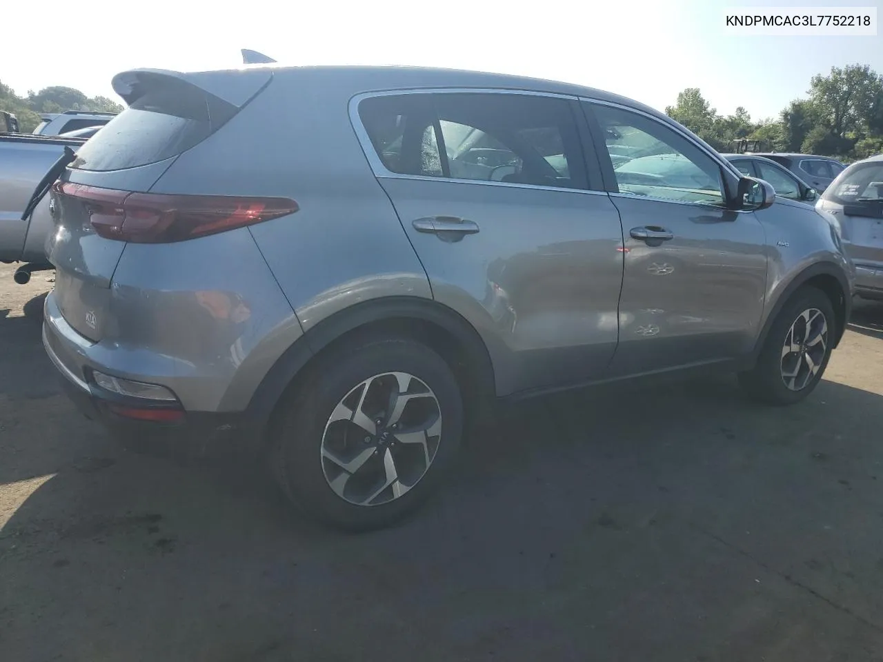 2020 Kia Sportage Lx VIN: KNDPMCAC3L7752218 Lot: 68563944