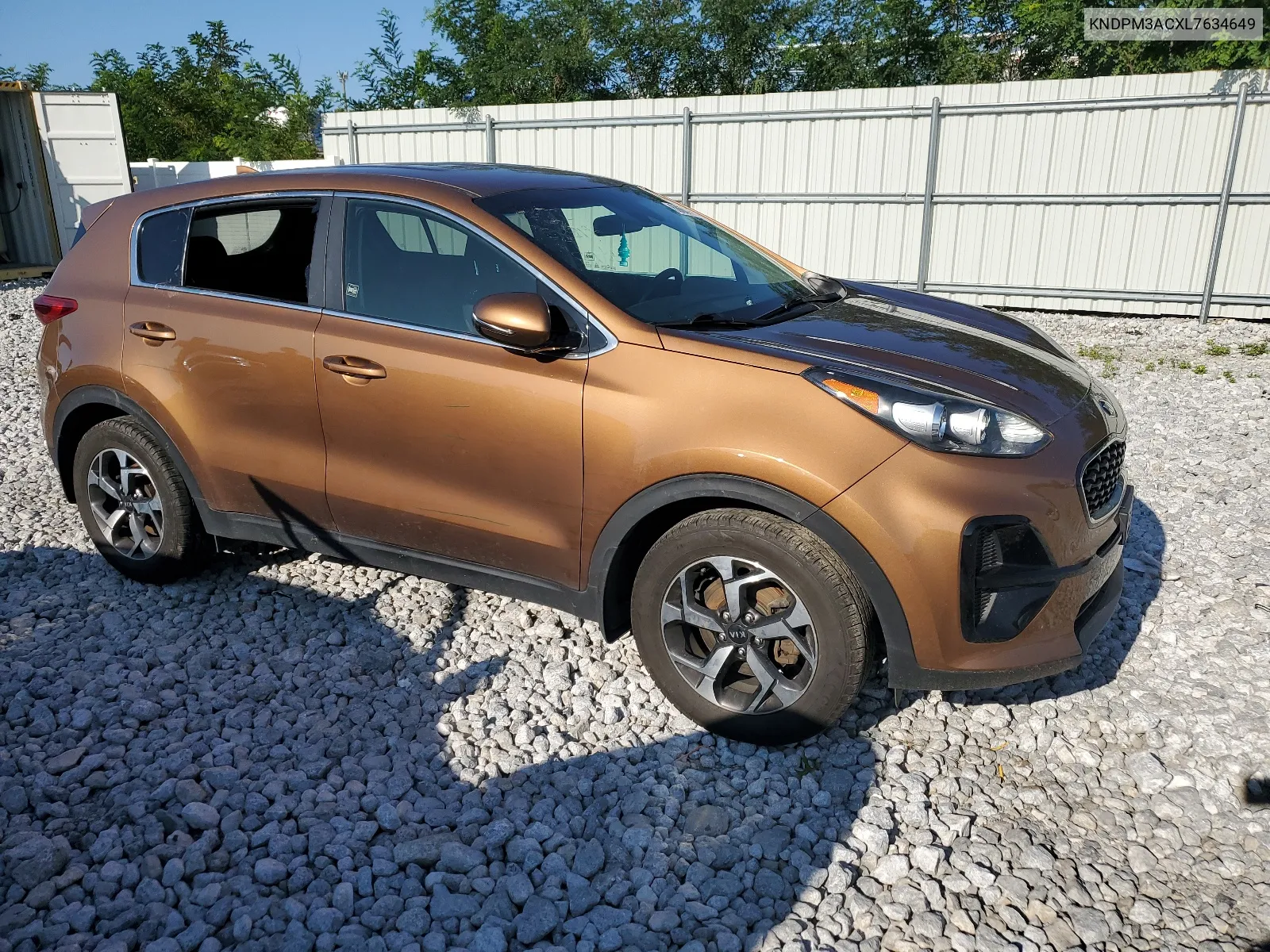 2020 Kia Sportage Lx VIN: KNDPM3ACXL7634649 Lot: 68601854