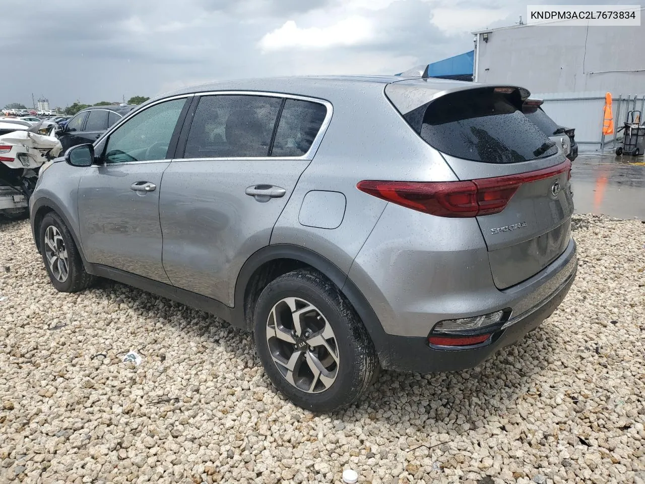 2020 Kia Sportage Lx VIN: KNDPM3AC2L7673834 Lot: 68639164