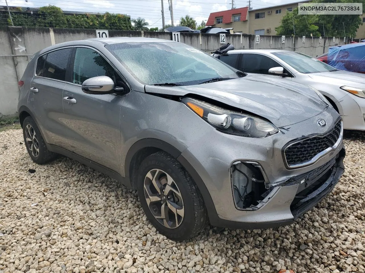 2020 Kia Sportage Lx VIN: KNDPM3AC2L7673834 Lot: 68639164