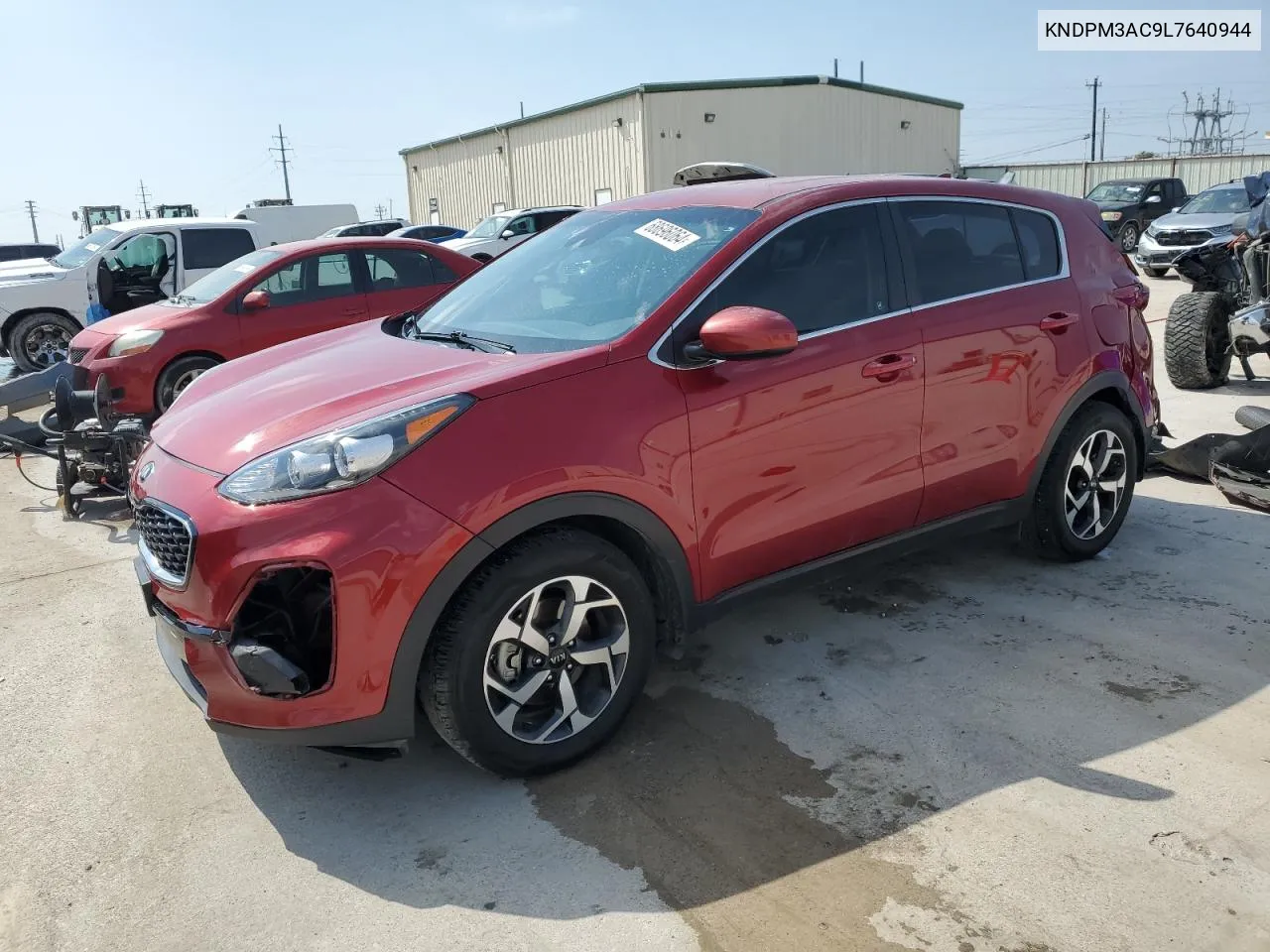 2020 Kia Sportage Lx VIN: KNDPM3AC9L7640944 Lot: 68696064