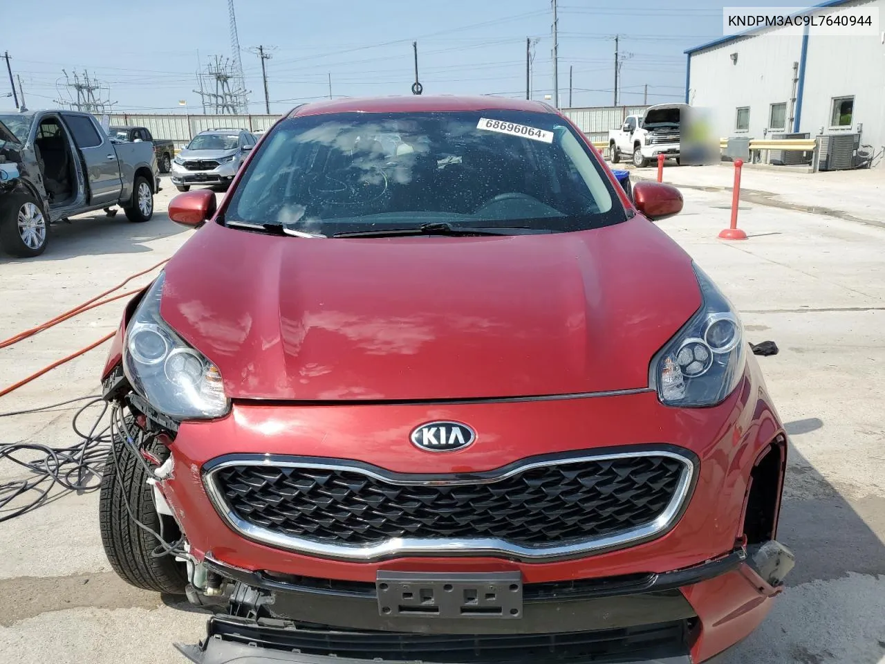 2020 Kia Sportage Lx VIN: KNDPM3AC9L7640944 Lot: 68696064