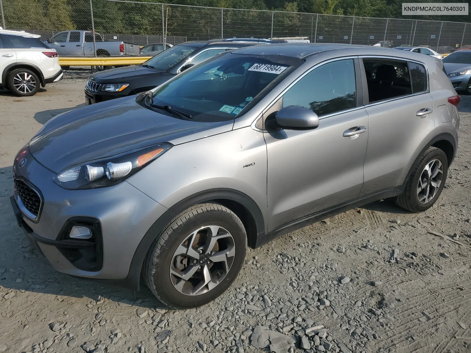 2020 Kia Sportage Lx VIN: KNDPMCAC0L7640301 Lot: 68719984