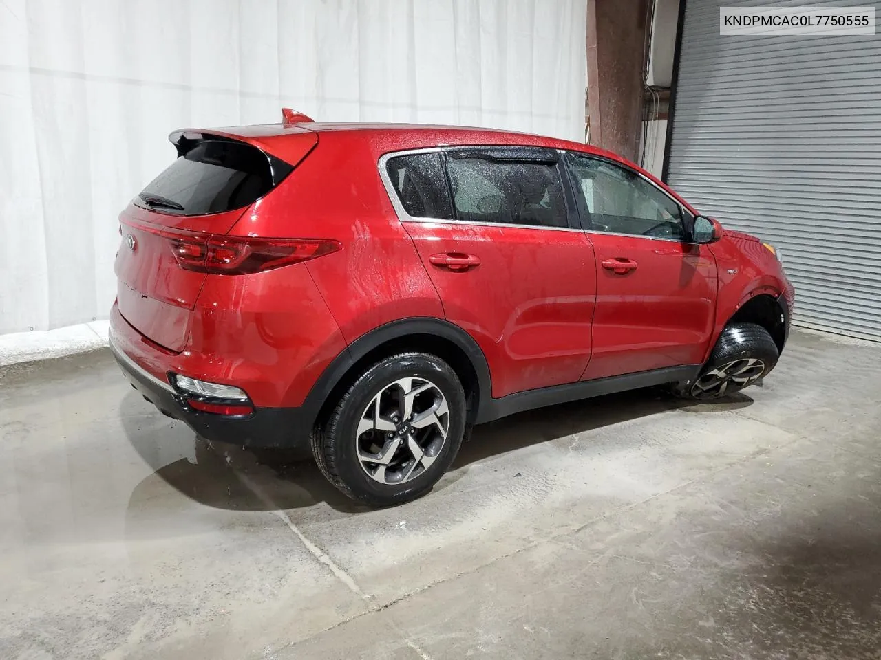 2020 Kia Sportage Lx VIN: KNDPMCAC0L7750555 Lot: 68951794