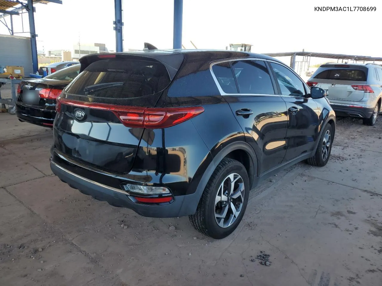 2020 Kia Sportage Lx VIN: KNDPM3AC1L7708699 Lot: 69021274