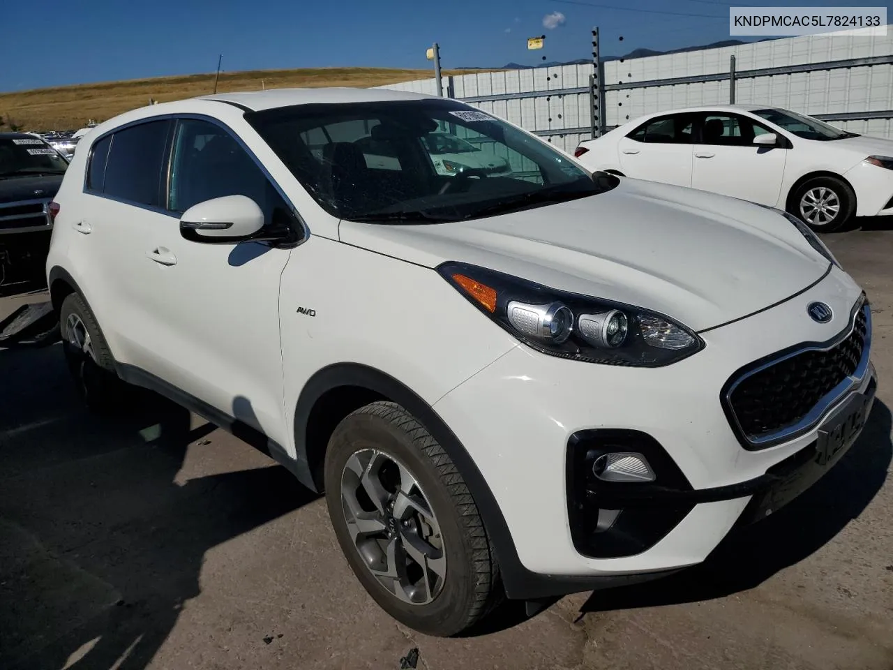 2020 Kia Sportage Lx VIN: KNDPMCAC5L7824133 Lot: 69106974