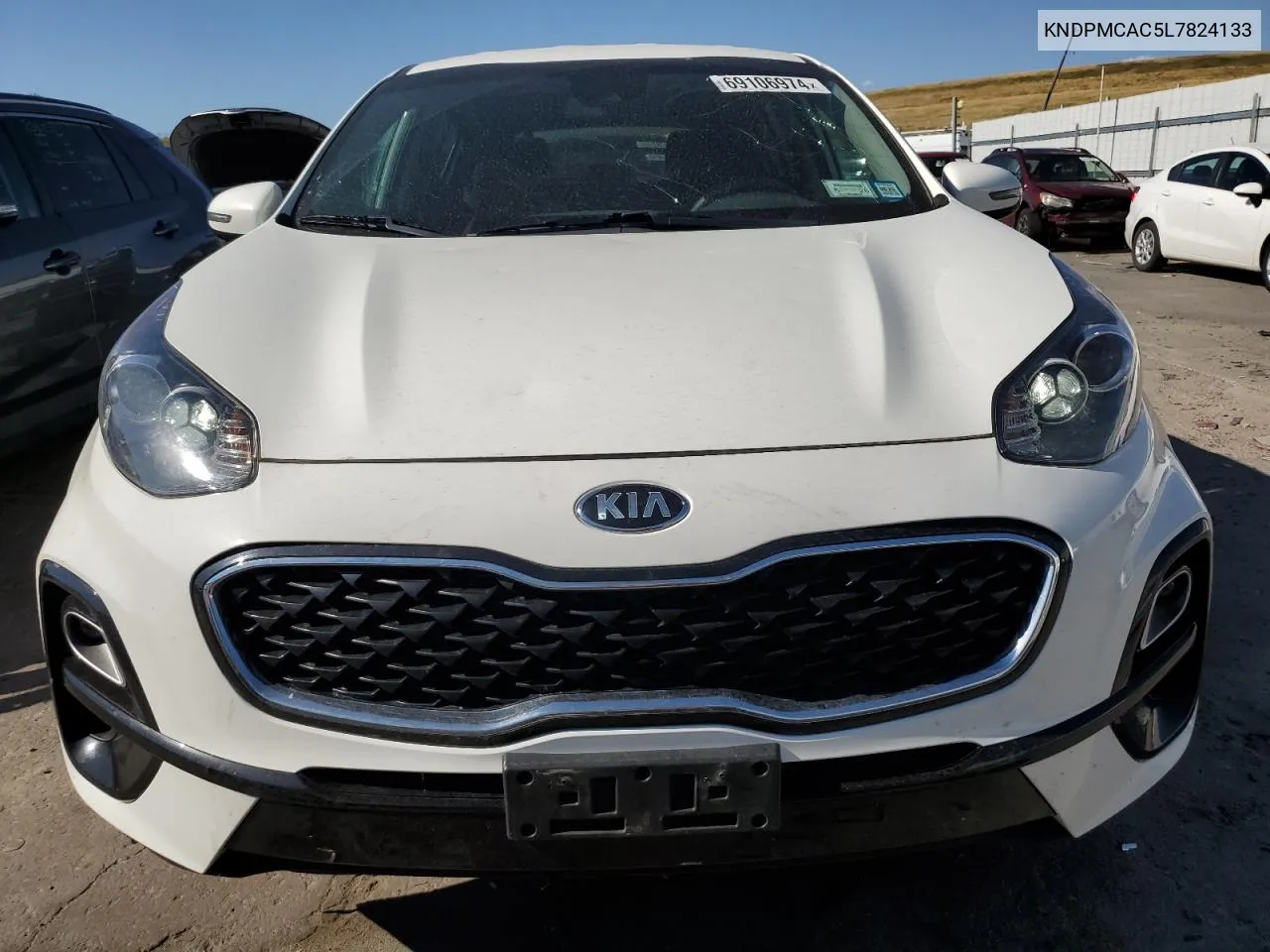 2020 Kia Sportage Lx VIN: KNDPMCAC5L7824133 Lot: 69106974