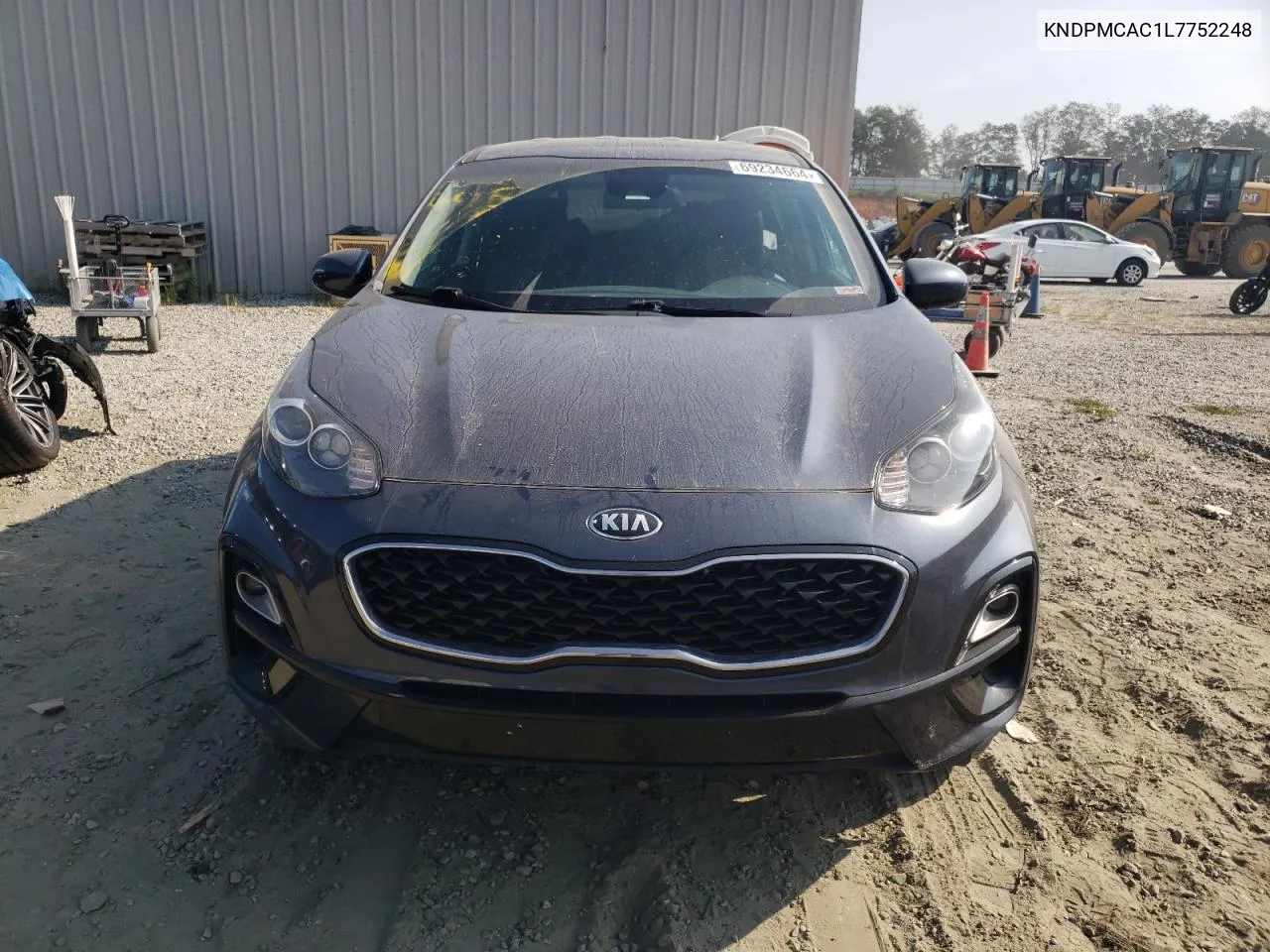 2020 Kia Sportage Lx VIN: KNDPMCAC1L7752248 Lot: 69234664