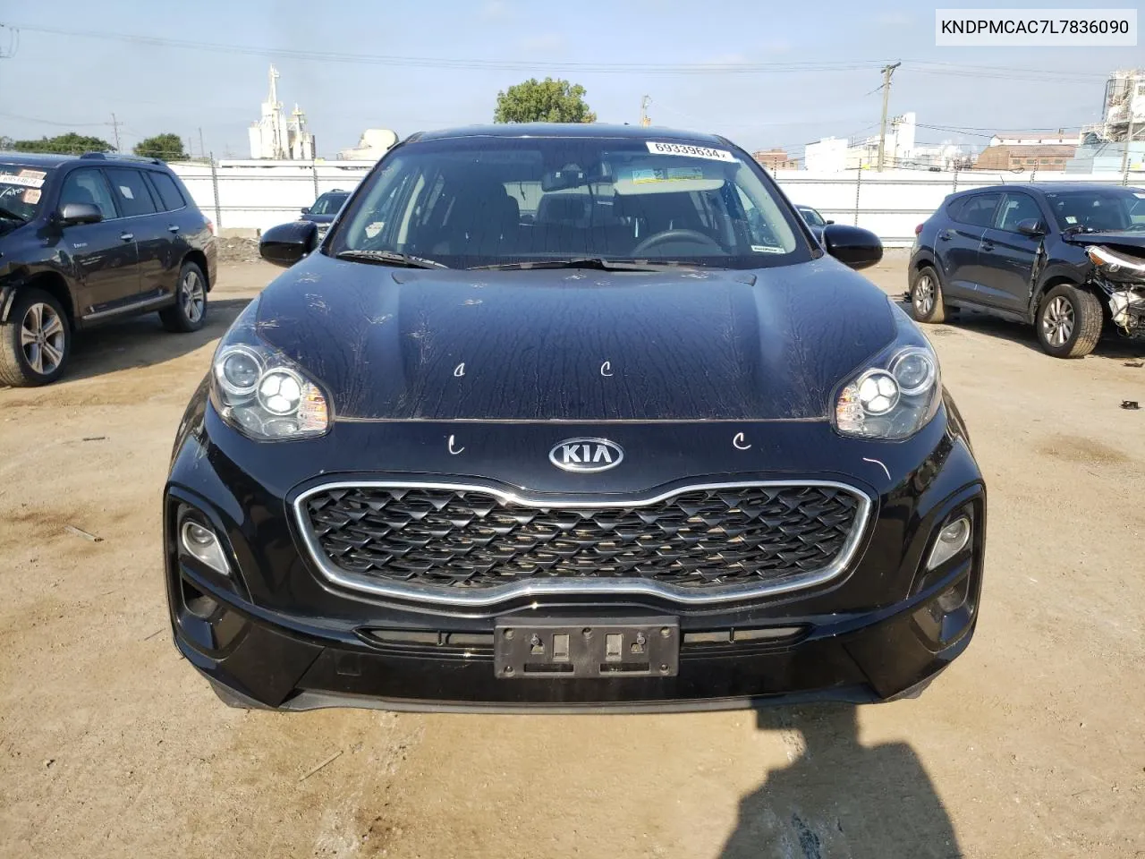 2020 Kia Sportage Lx VIN: KNDPMCAC7L7836090 Lot: 69339634