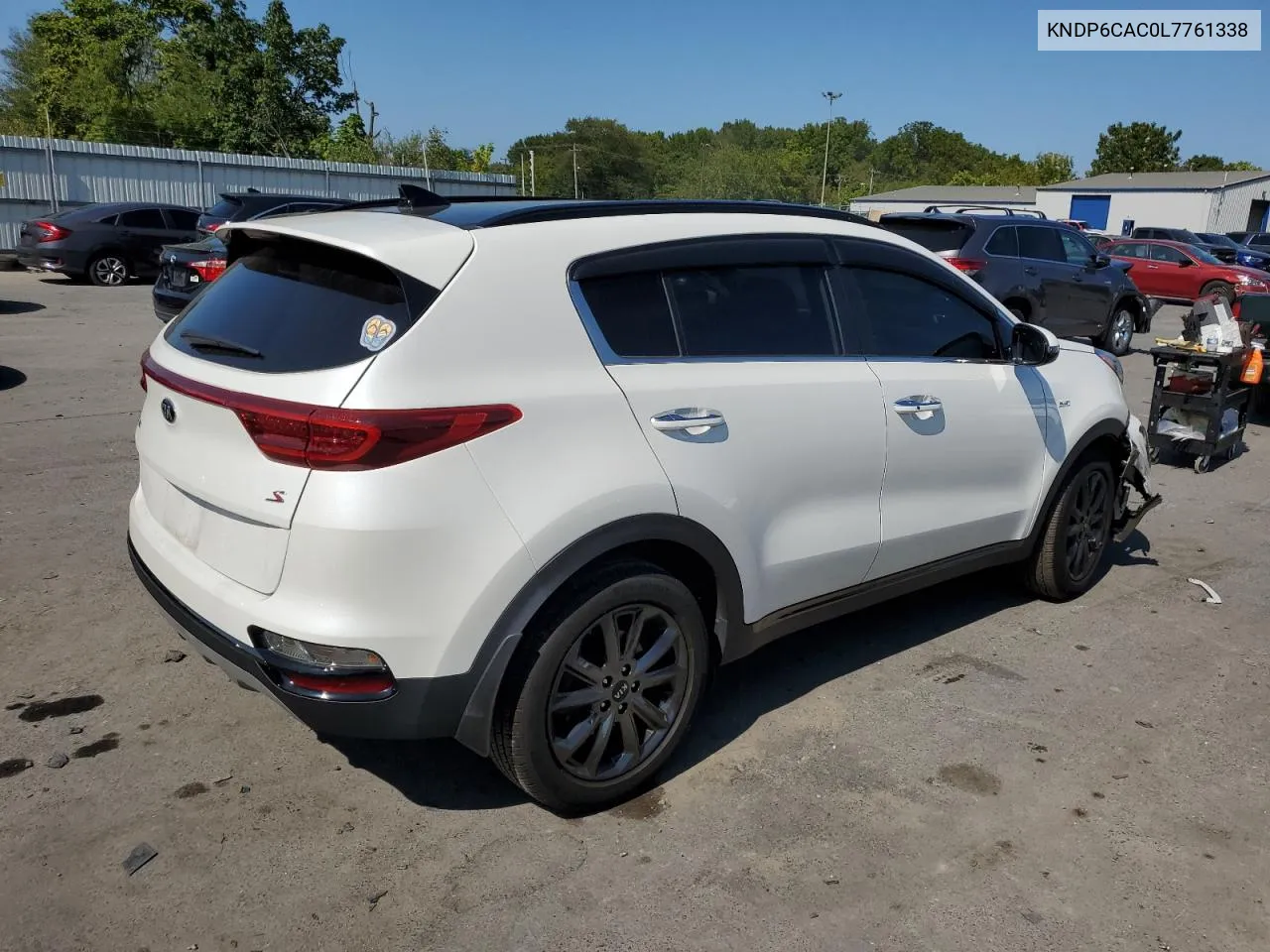 2020 Kia Sportage S VIN: KNDP6CAC0L7761338 Lot: 69375894