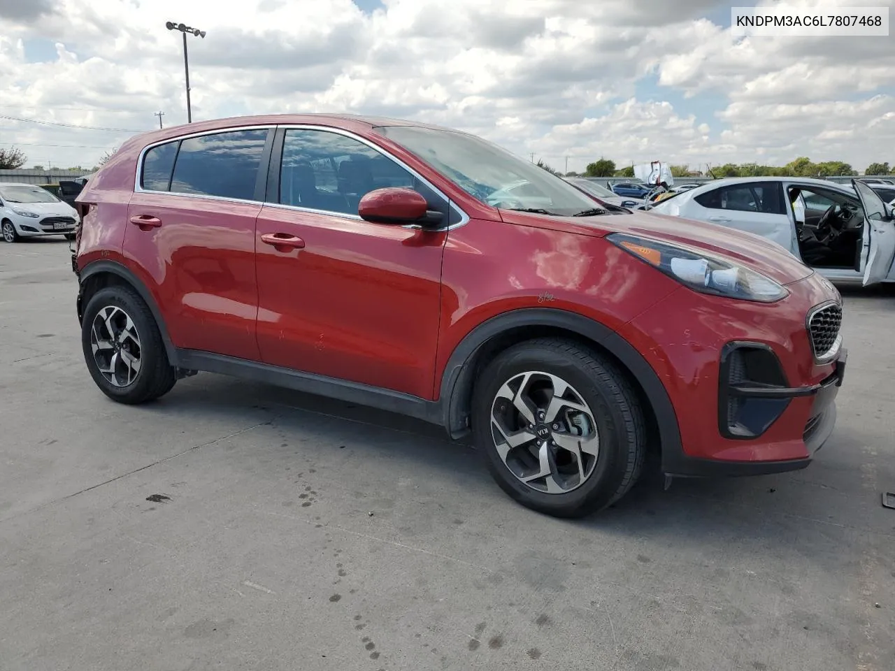 2020 Kia Sportage Lx VIN: KNDPM3AC6L7807468 Lot: 69420914