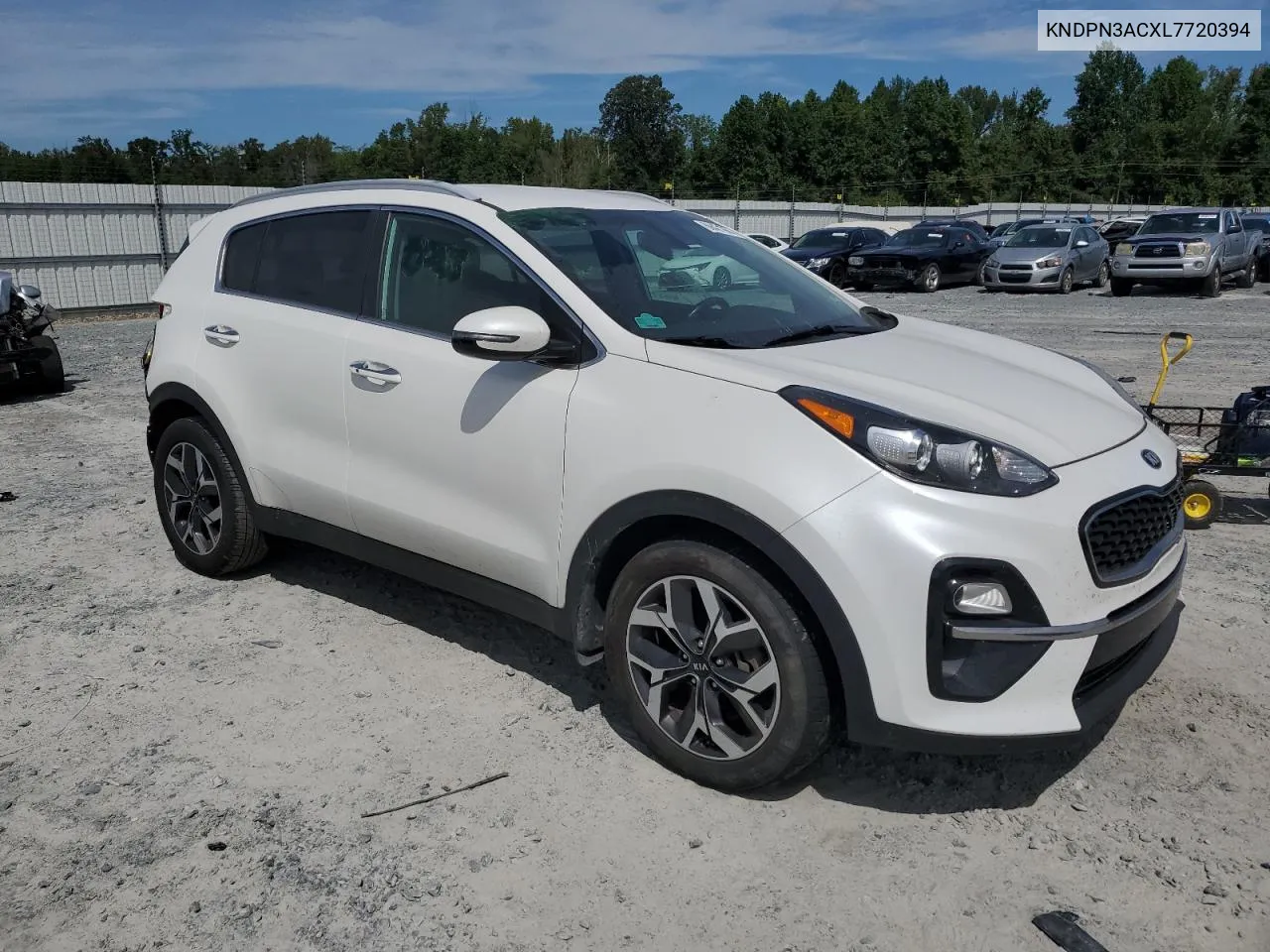 2020 Kia Sportage Ex VIN: KNDPN3ACXL7720394 Lot: 69431954