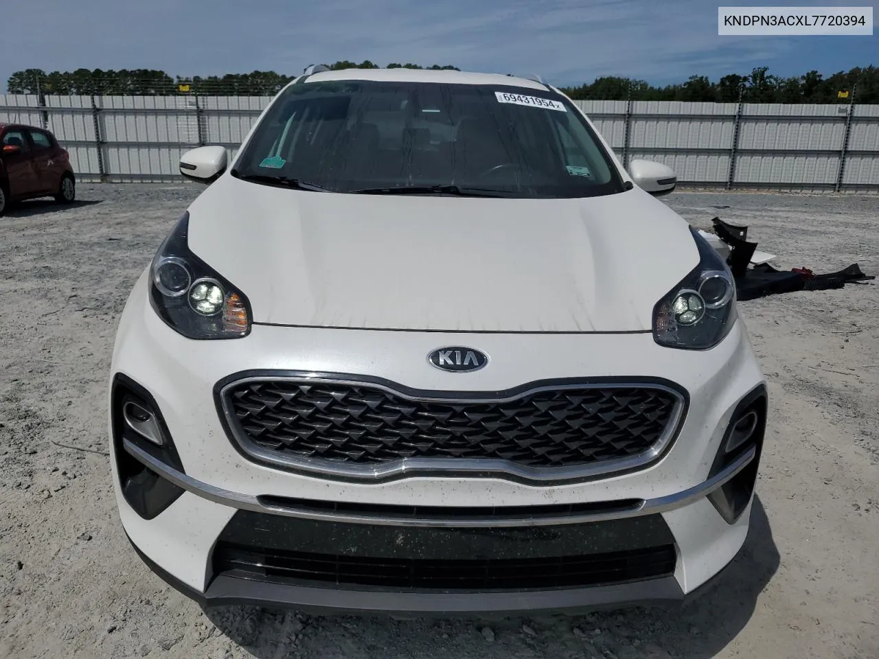 2020 Kia Sportage Ex VIN: KNDPN3ACXL7720394 Lot: 69431954