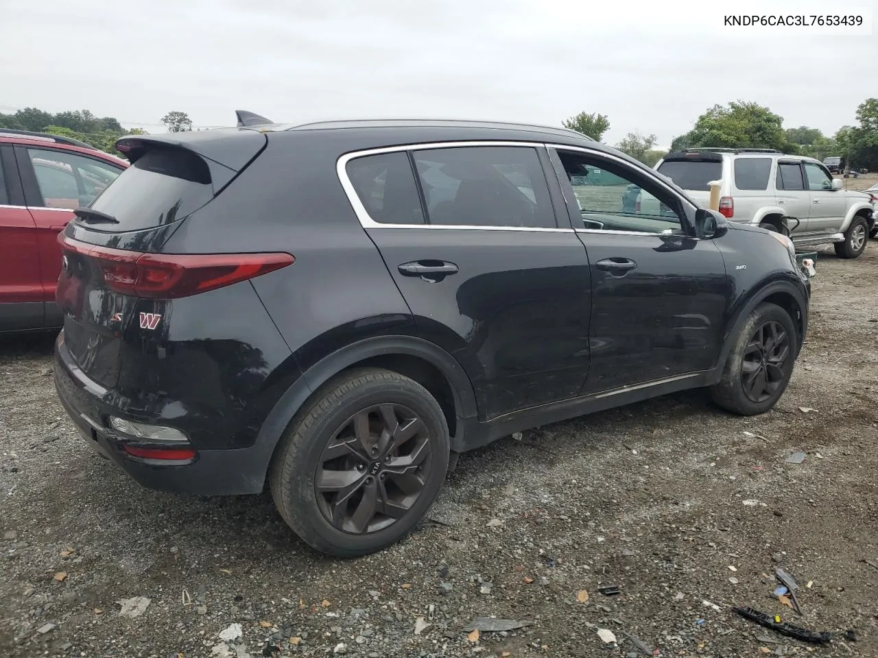 2020 Kia Sportage S VIN: KNDP6CAC3L7653439 Lot: 69461824