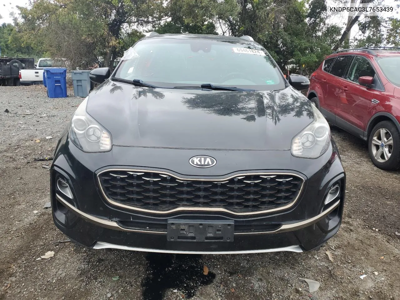 2020 Kia Sportage S VIN: KNDP6CAC3L7653439 Lot: 69461824