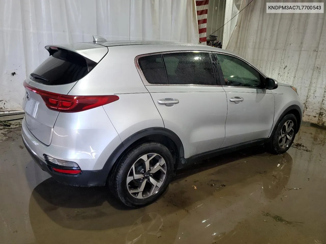 2020 Kia Sportage Lx VIN: KNDPM3AC7L7700543 Lot: 69536994