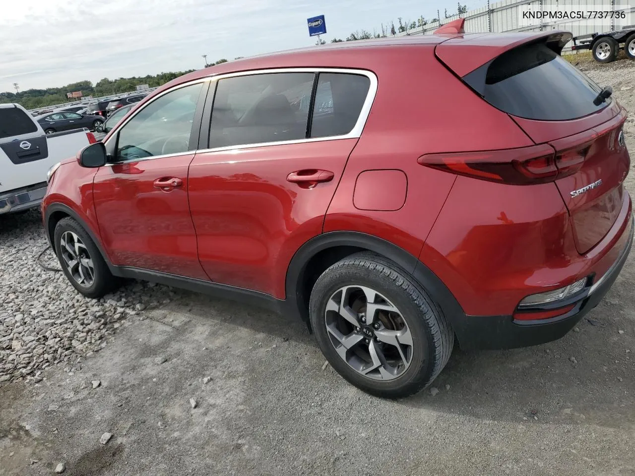 2020 Kia Sportage Lx VIN: KNDPM3AC5L7737736 Lot: 69590804