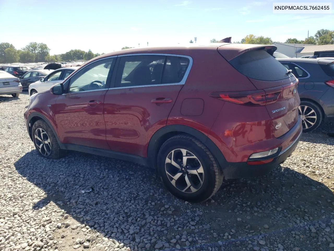 2020 Kia Sportage Lx VIN: KNDPMCAC5L7662455 Lot: 69594464