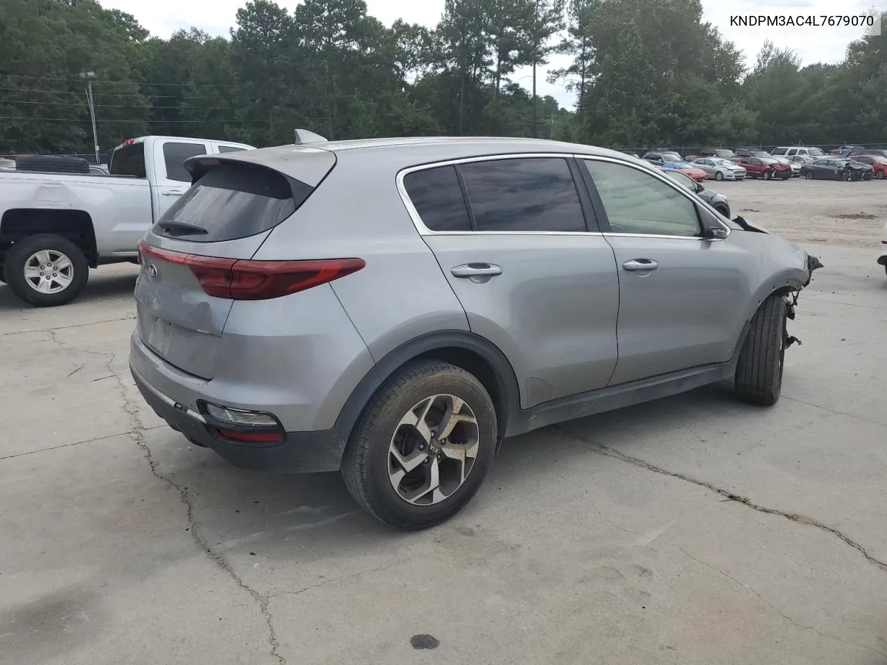 2020 Kia Sportage Lx VIN: KNDPM3AC4L7679070 Lot: 69630234