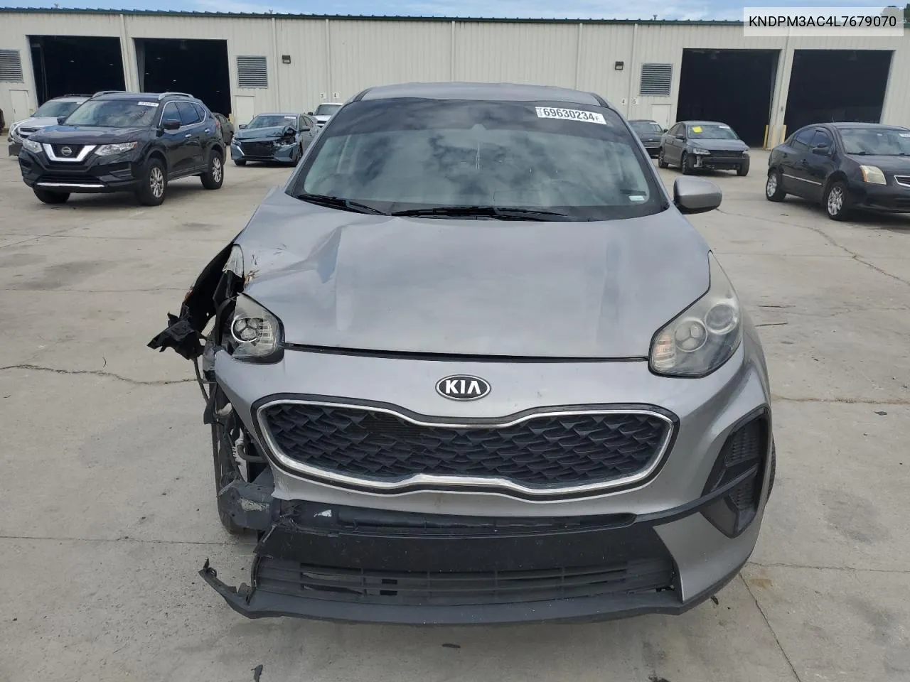 2020 Kia Sportage Lx VIN: KNDPM3AC4L7679070 Lot: 69630234