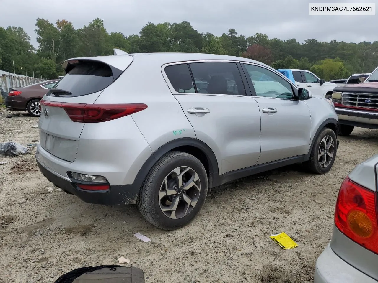 2020 Kia Sportage Lx VIN: KNDPM3AC7L7662621 Lot: 69631564