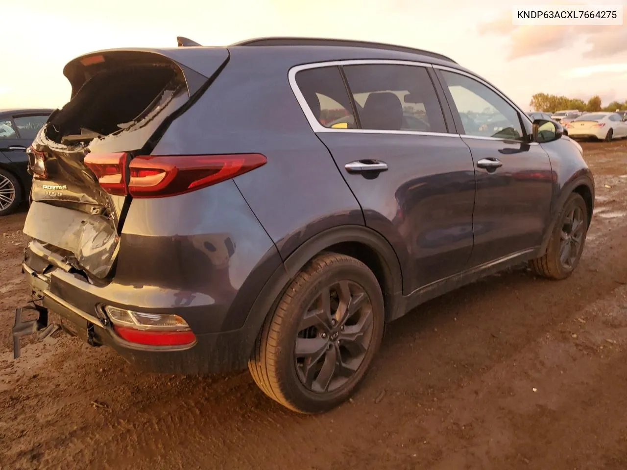 2020 Kia Sportage S VIN: KNDP63ACXL7664275 Lot: 69643344