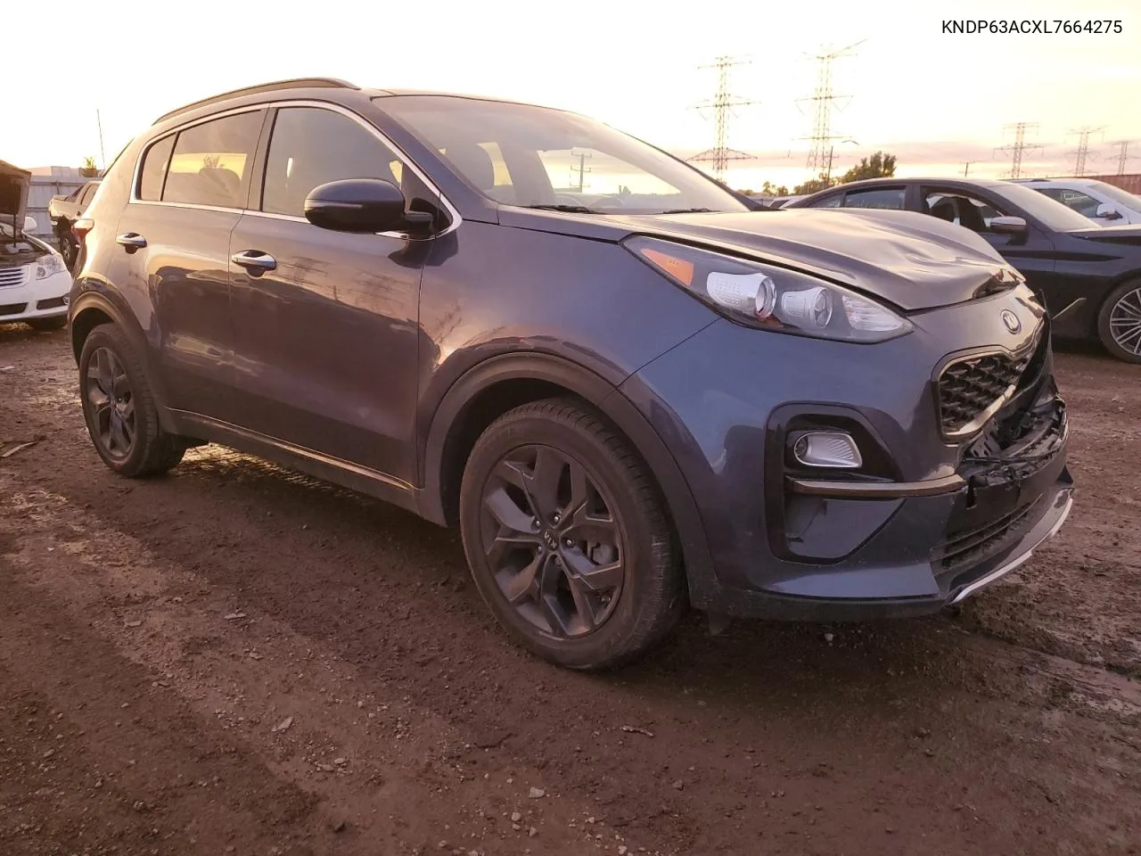 2020 Kia Sportage S VIN: KNDP63ACXL7664275 Lot: 69643344