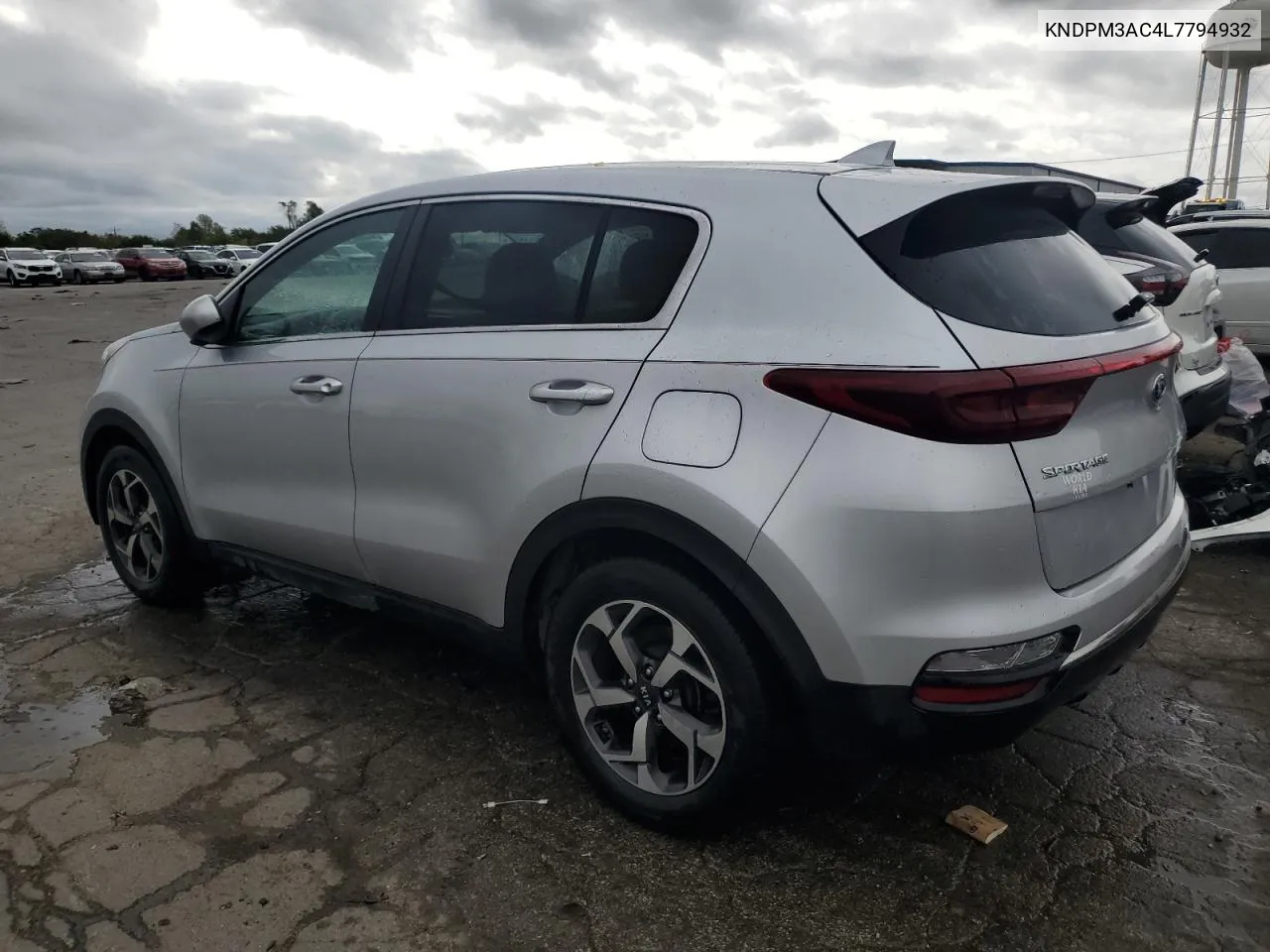 2020 Kia Sportage Lx VIN: KNDPM3AC4L7794932 Lot: 69812584